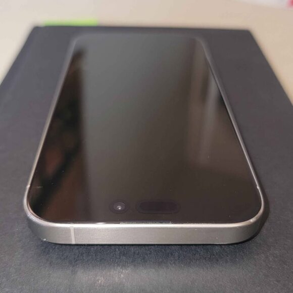 SOLD — iPhone 15 Pro Natural Titanium 256GB [Unlocked] + extras - Picture 3 of 5